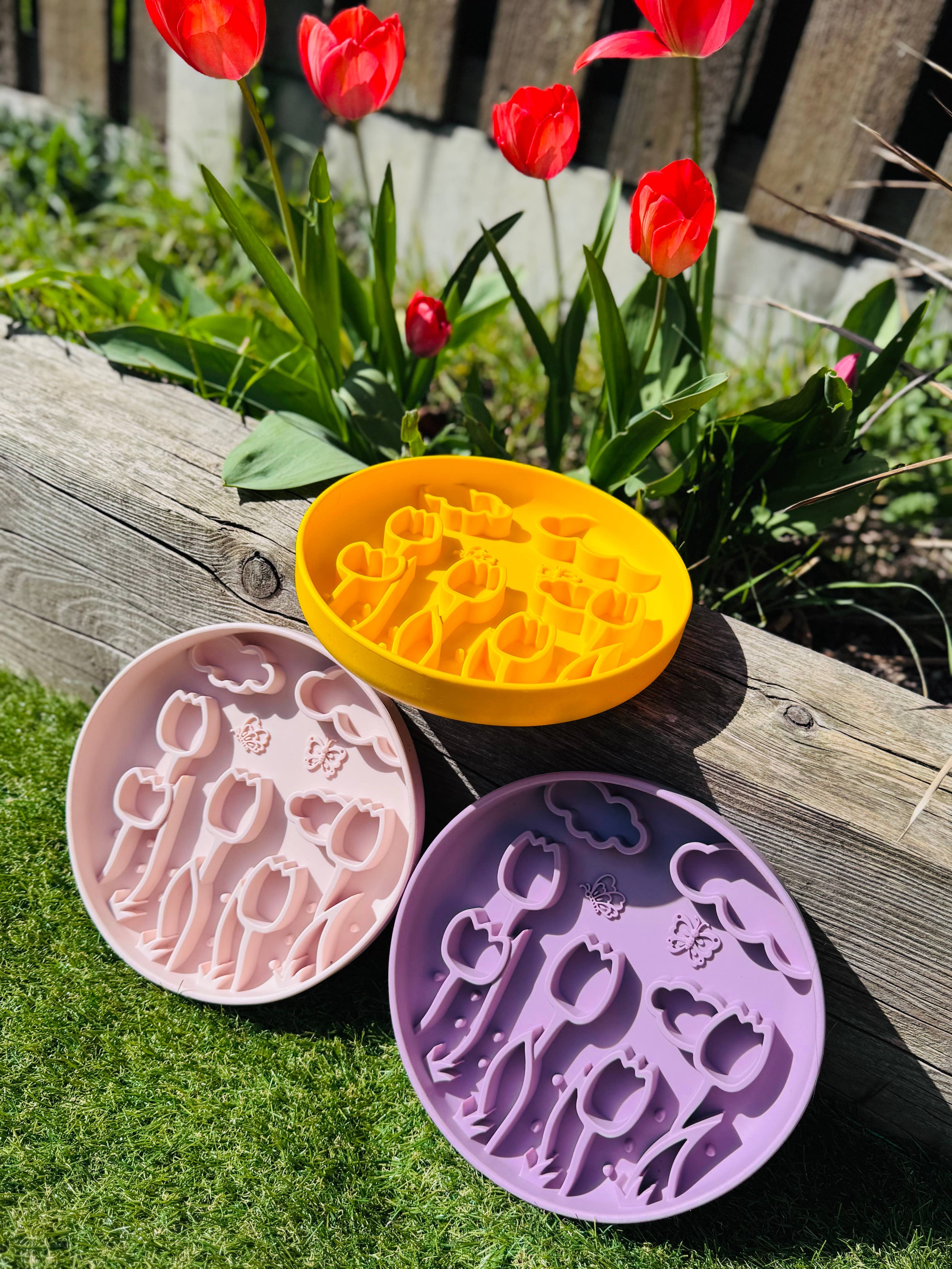 Tulips Enrichment Bowl