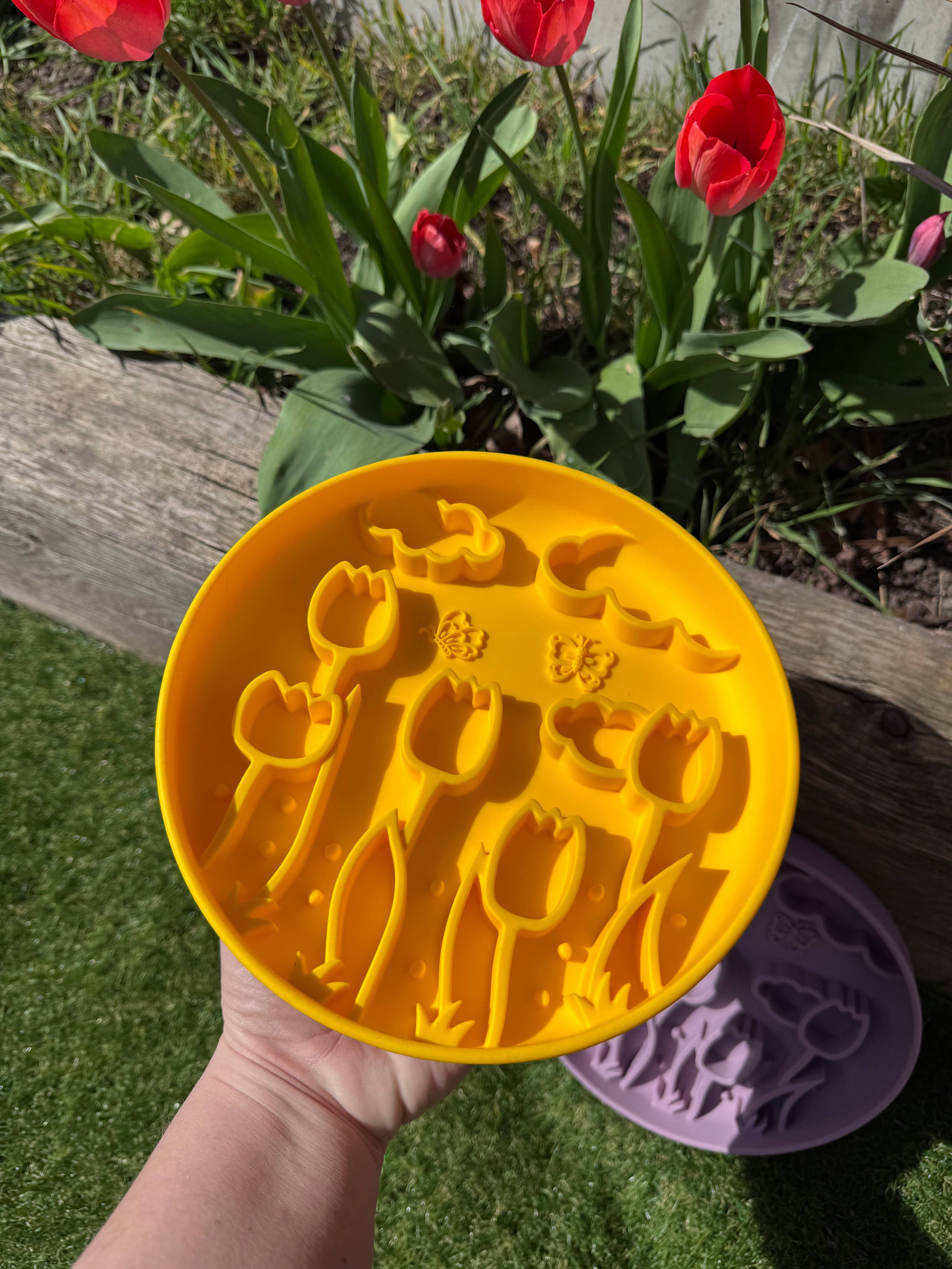 Tulips Enrichment Bowl