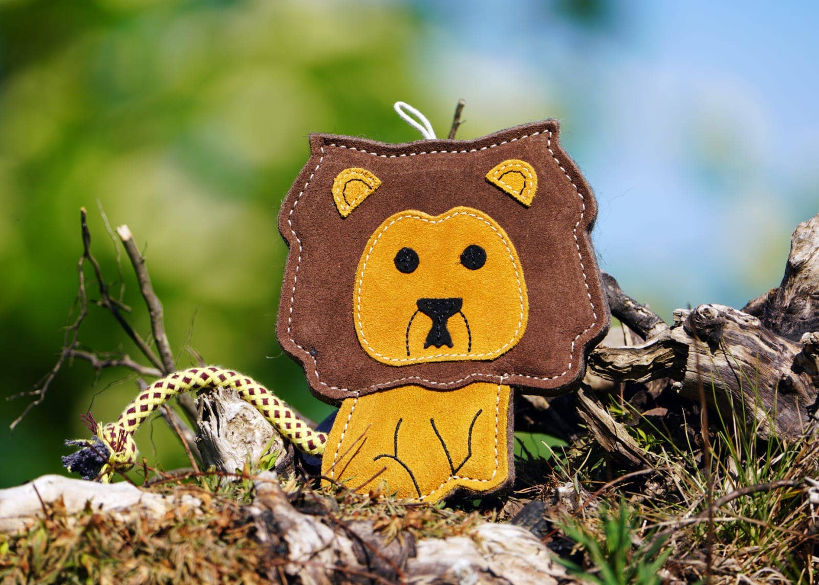 Howard the Lion Eco Dog Toy