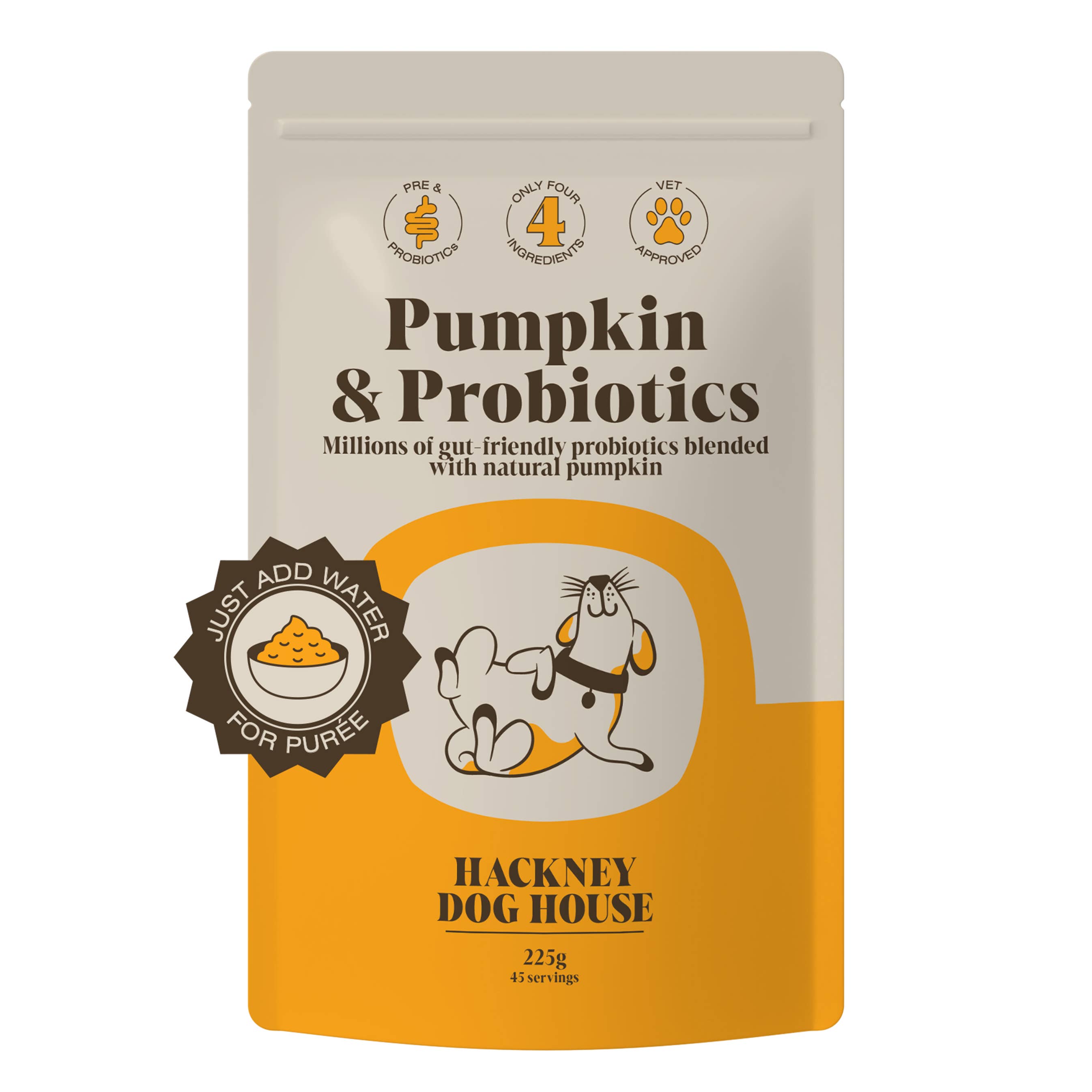 Hackney Dog House Pumpkin & Probiotics