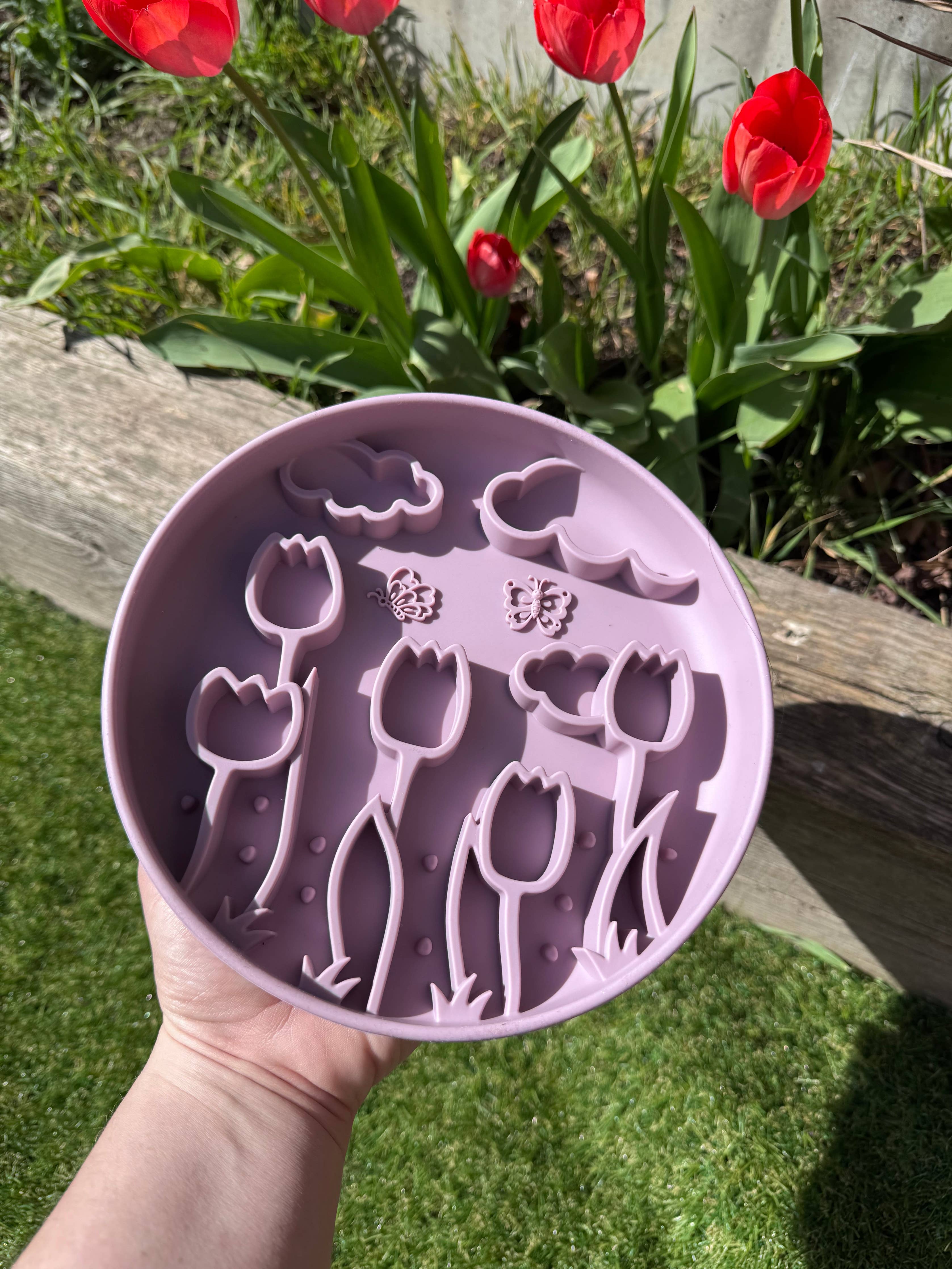 Tulips Enrichment Bowl