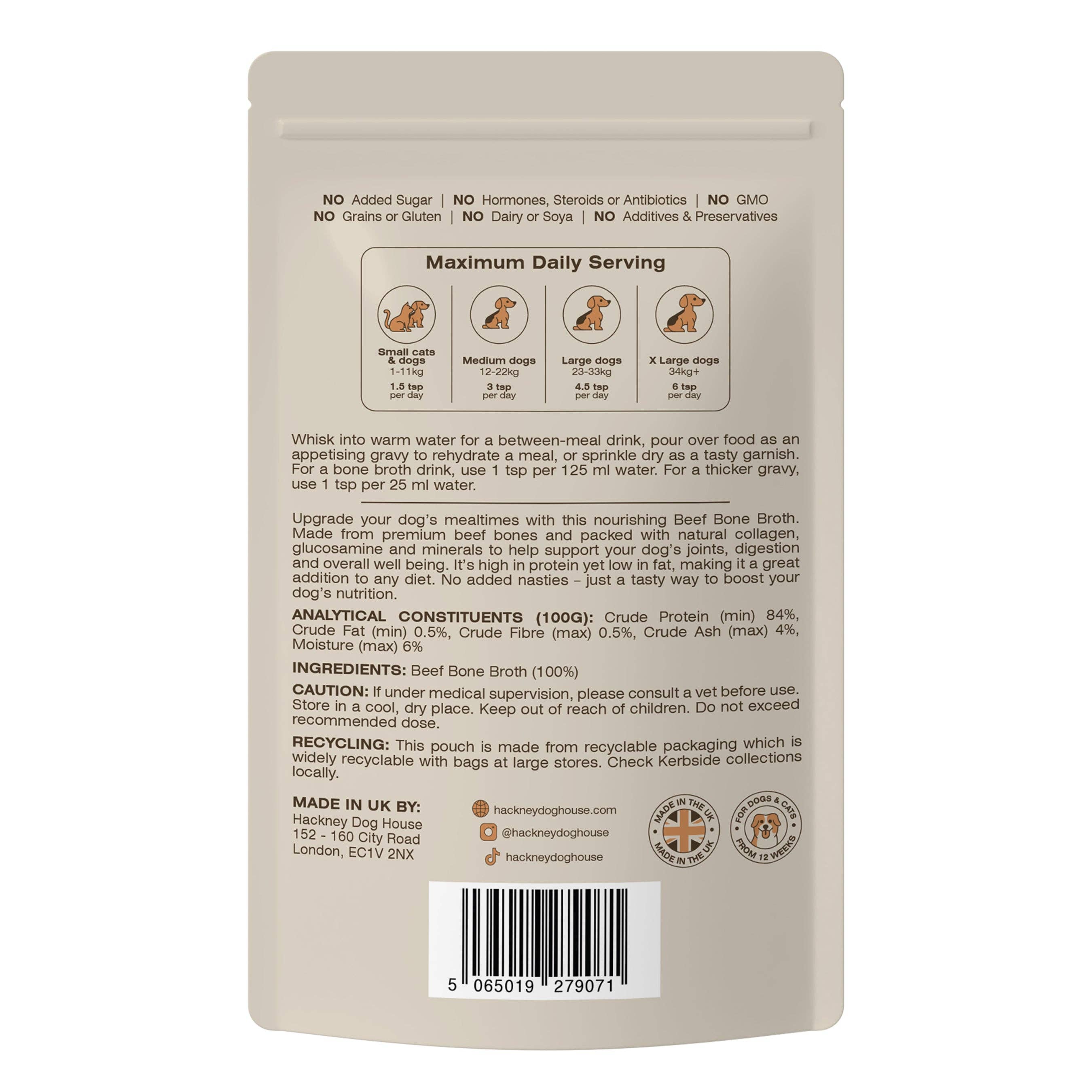 Hackney Dog House Beef Bone Broth