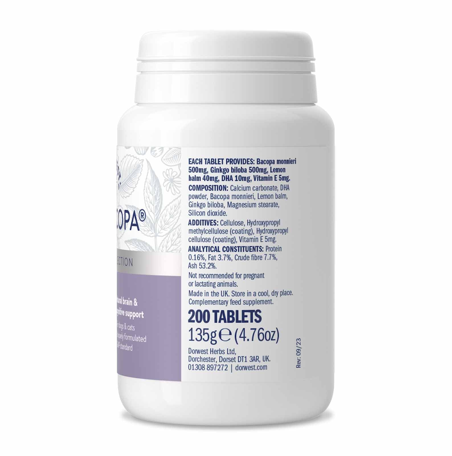 Dorwest Braincopa Tablets