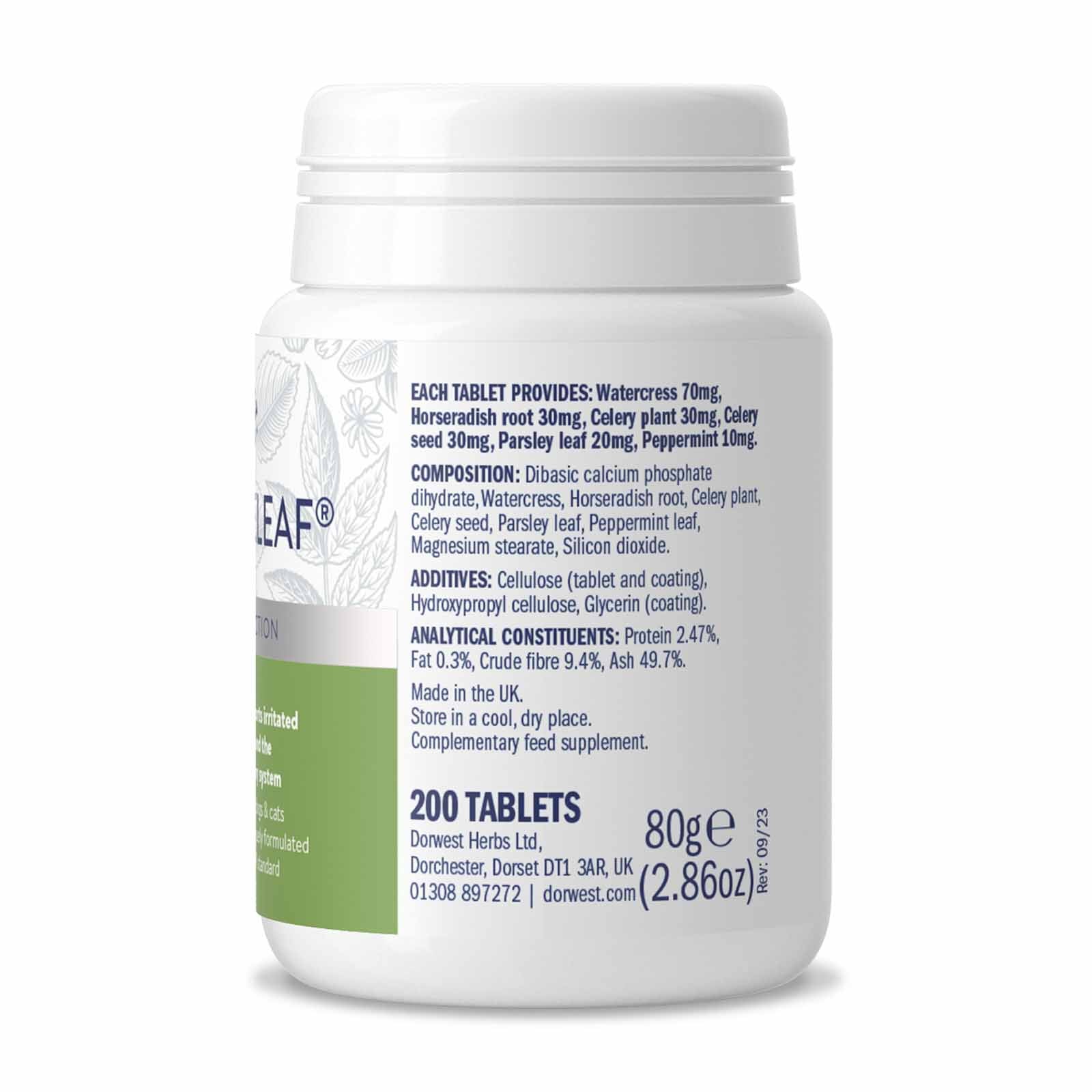Dorwest Green Releaf Tablets