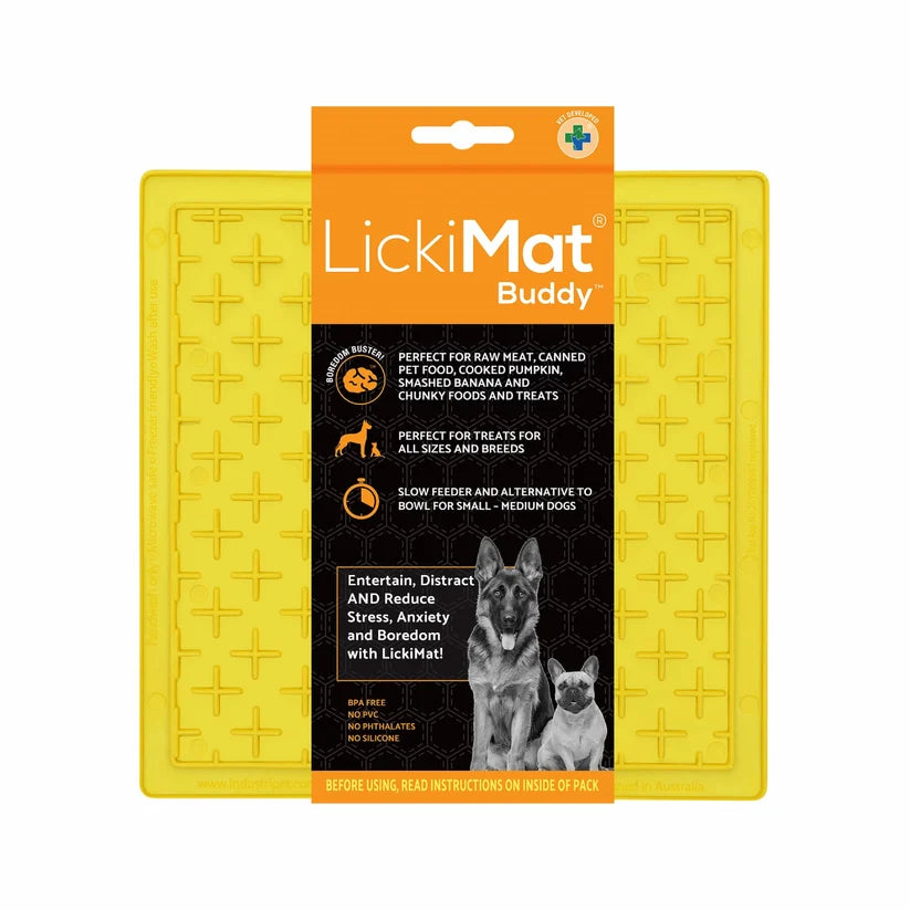 Lickimat Buddy - Yellow