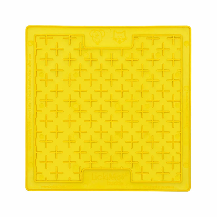 Lickimat Buddy - Yellow